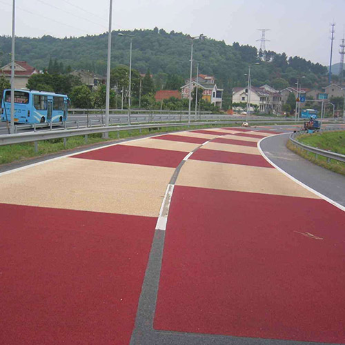 彩色陶瓷顆粒路面